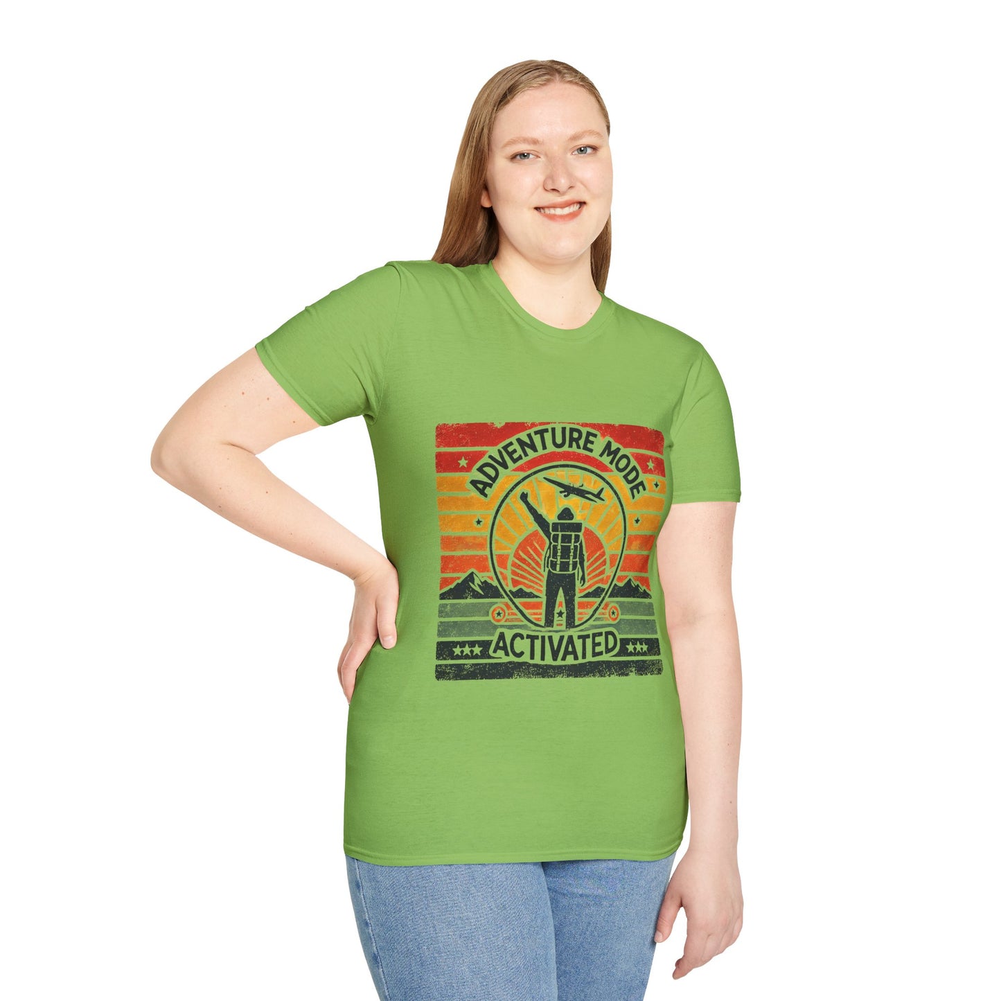 Adventure Mode Activated | Unisex Softstyle T-Shirt