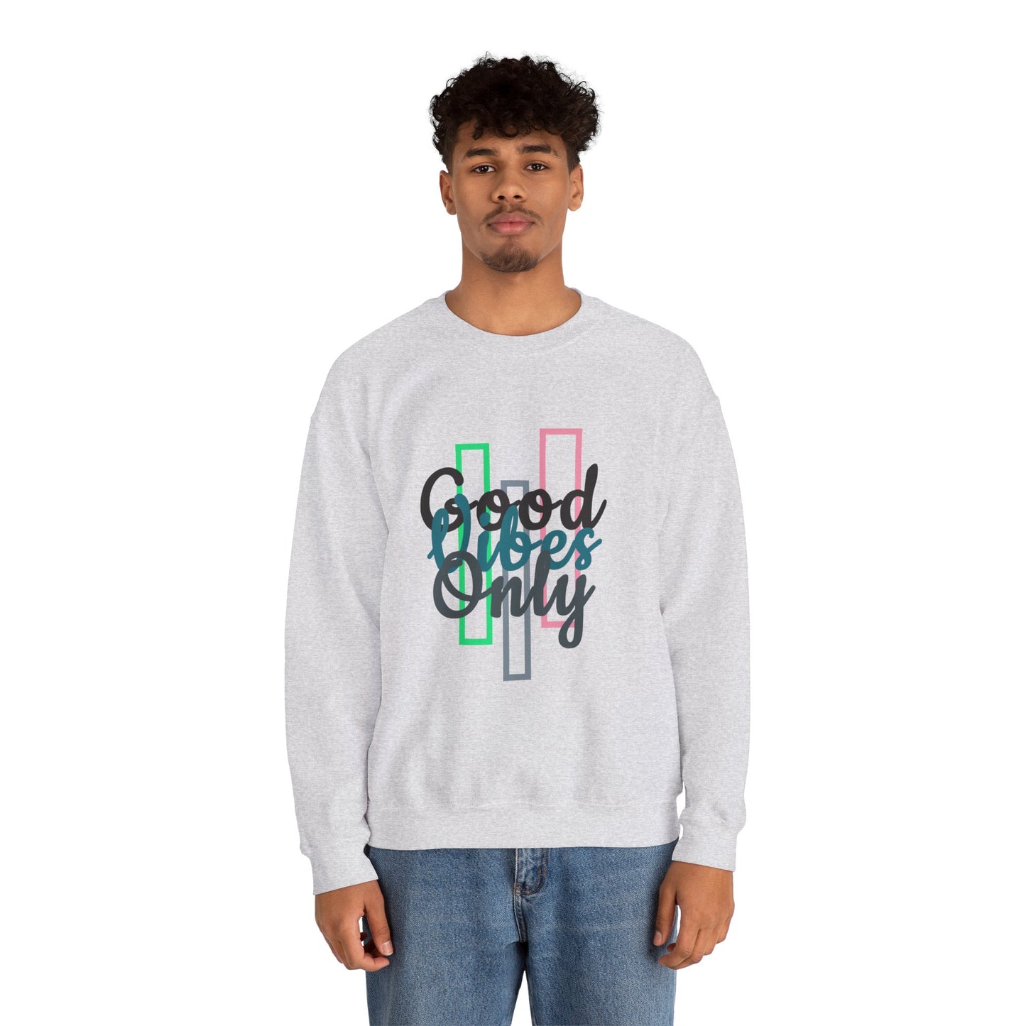 Good Vibes Only | Unisex Heavy Blend™ Crewneck Sweatshirt