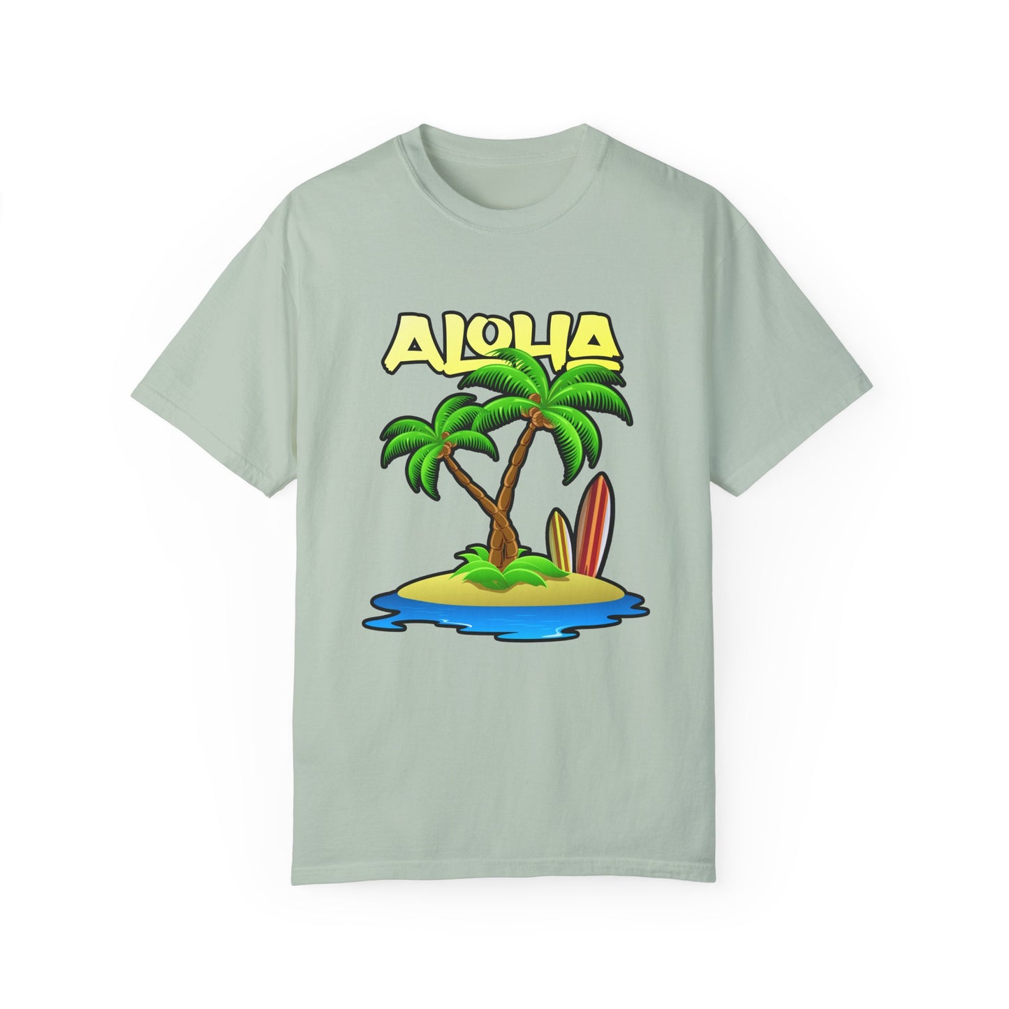 ALOHA | Unisex Garment-Dyed T-shirt
