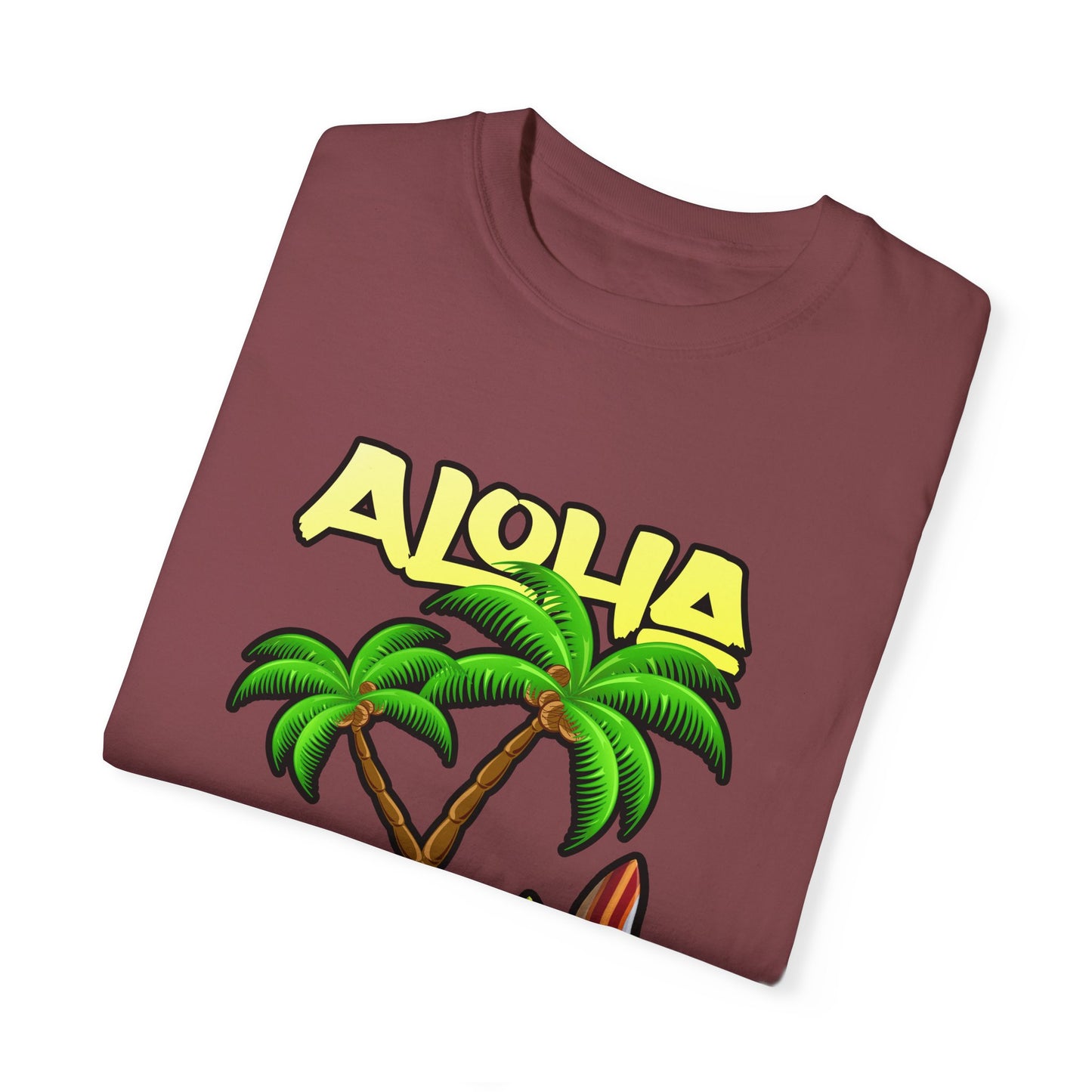 ALOHA | Unisex Garment-Dyed T-shirt