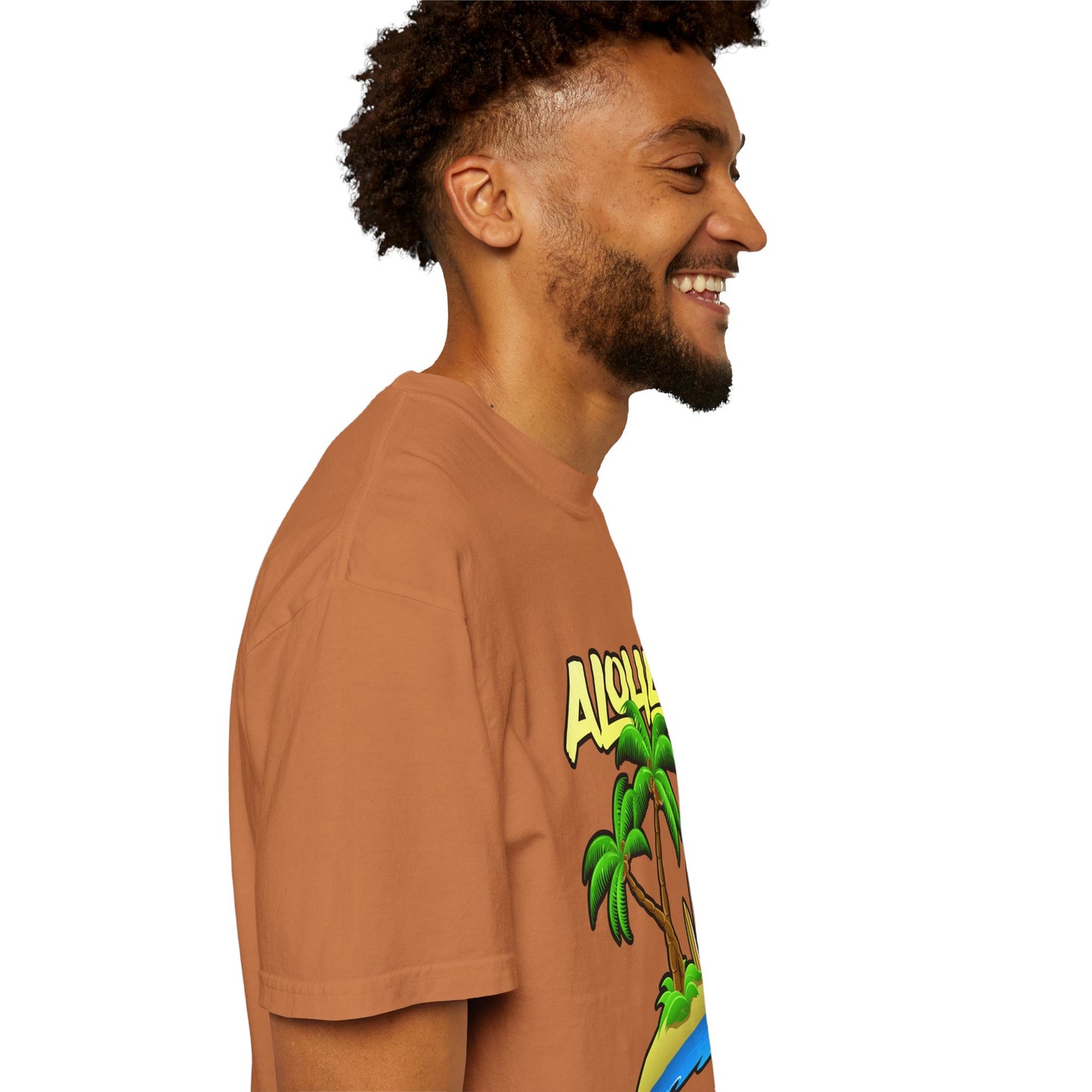 ALOHA | Unisex Garment-Dyed T-shirt