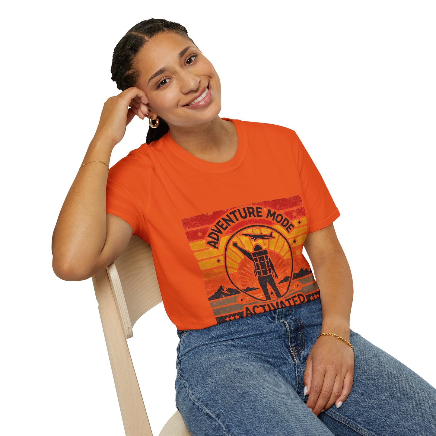 Adventure Mode Activated | Unisex Softstyle T-Shirt