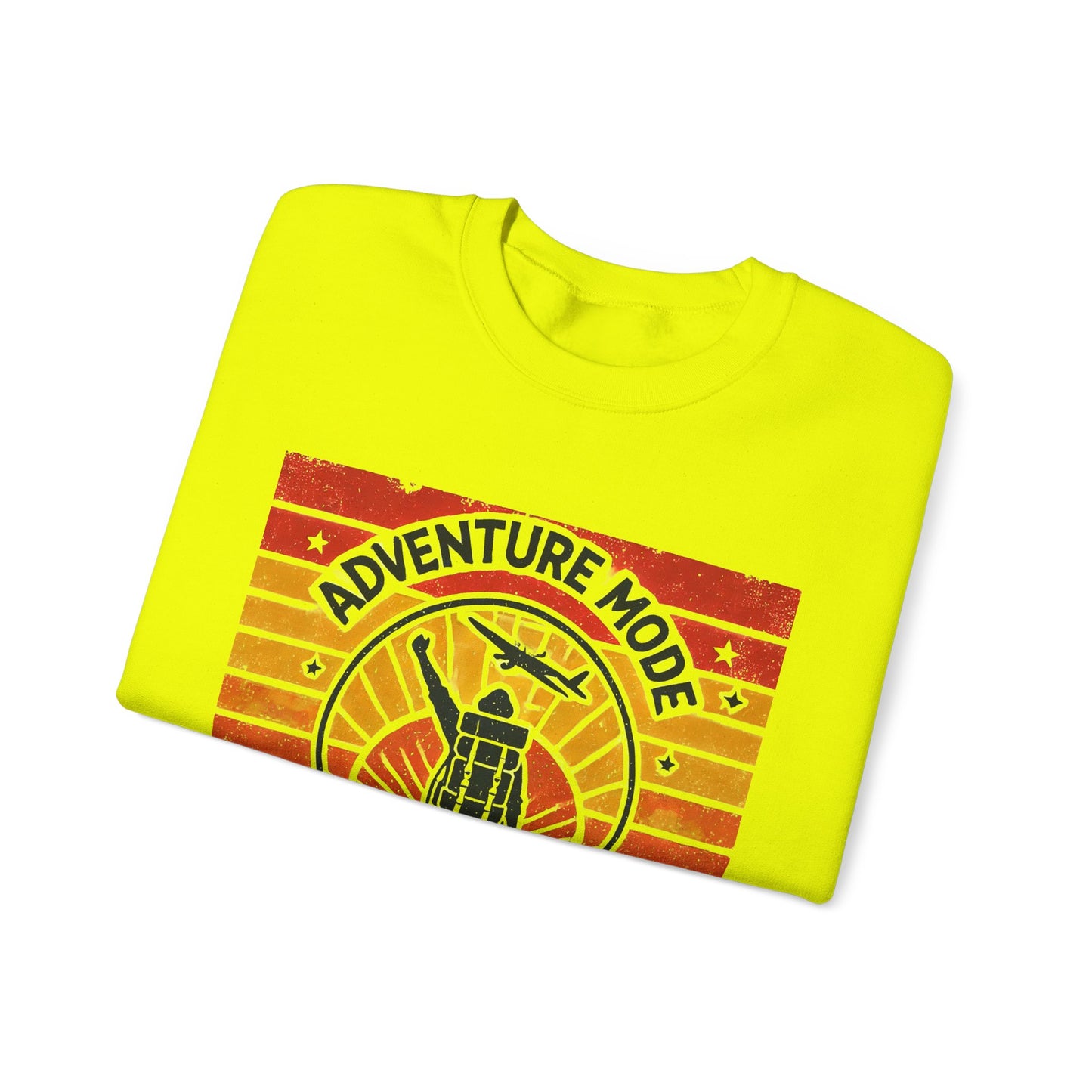 Adventure Mode Activated | Unisex Heavy Blend™ Crewneck Sweatshirt