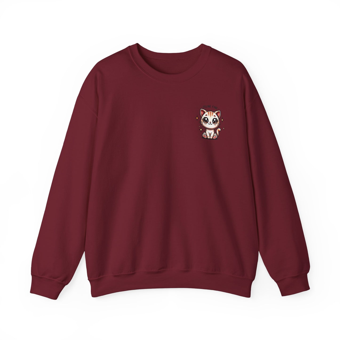 Feline Fine | Unisex Heavy Blend™ Crewneck Sweatshirt