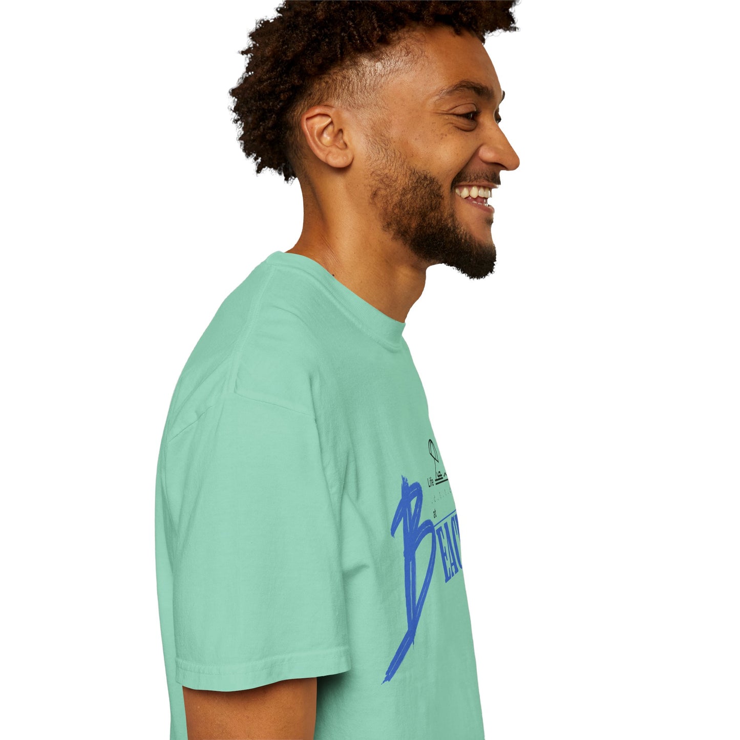 Life is Better at the Beach | Unisex Garment-Dyed T-shirt