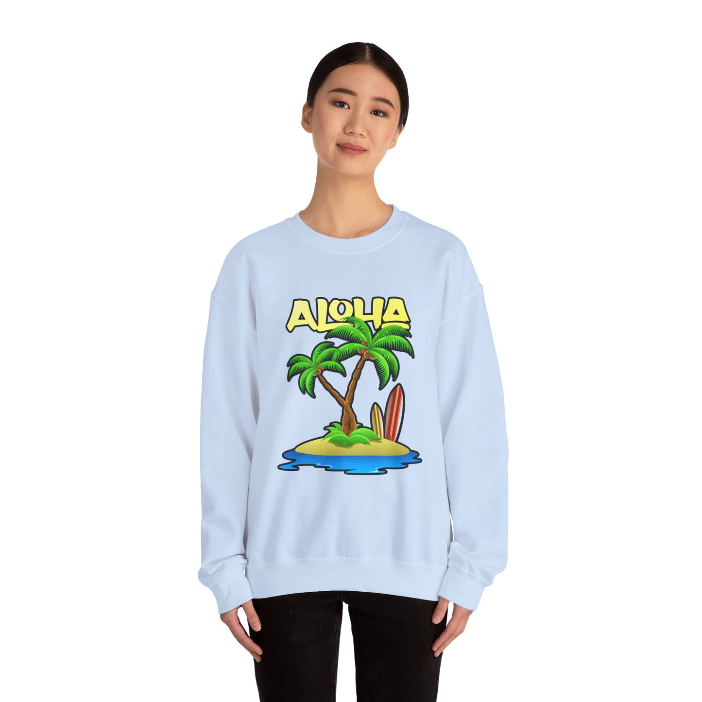 ALOHA | Unisex Heavy Blend™ Crewneck Sweatshirt