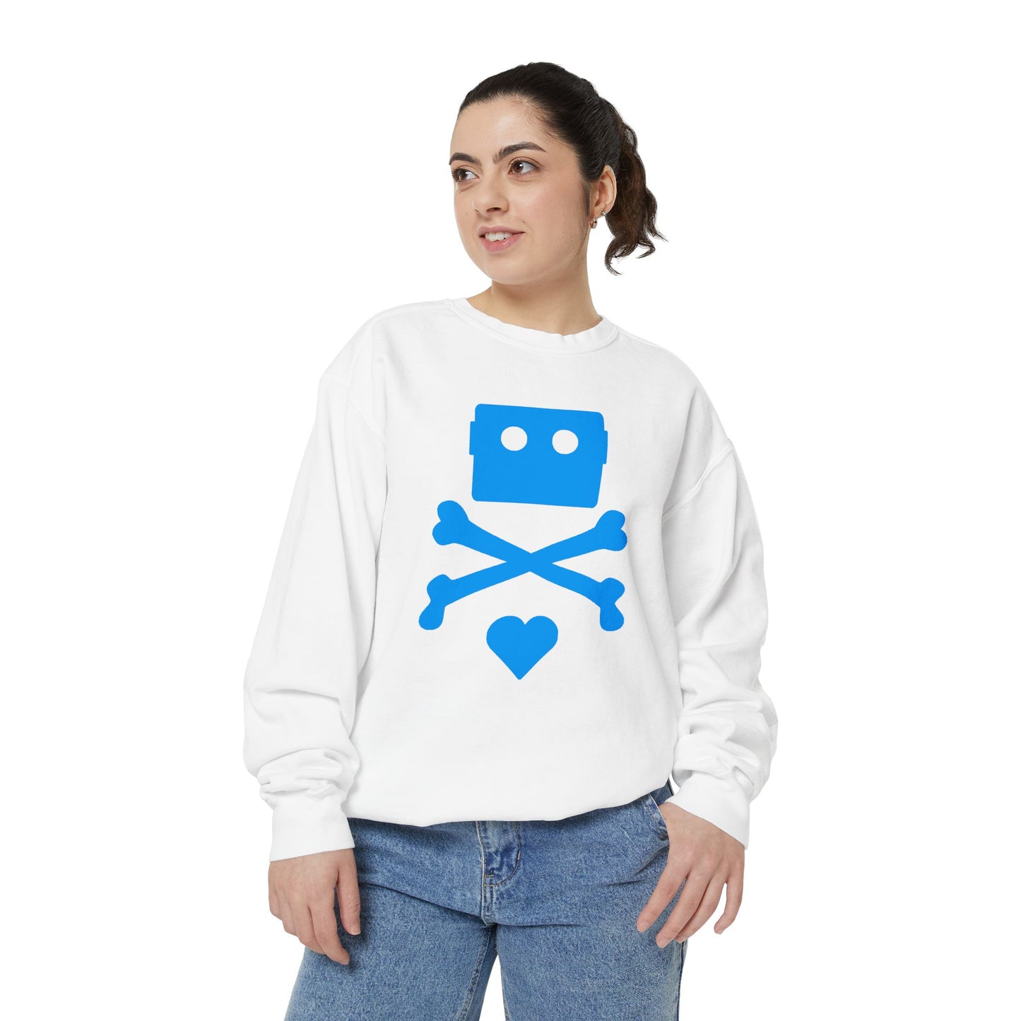 Zima Blue | Garment-Dyed Sweatshirt