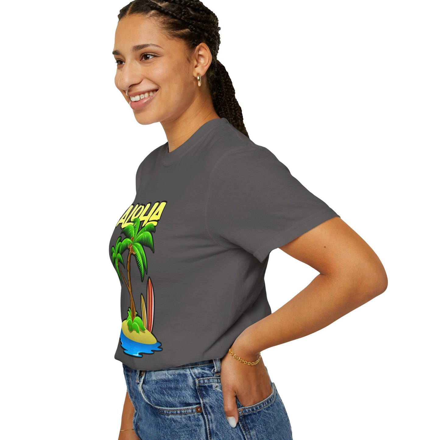 ALOHA | Unisex Garment-Dyed T-shirt