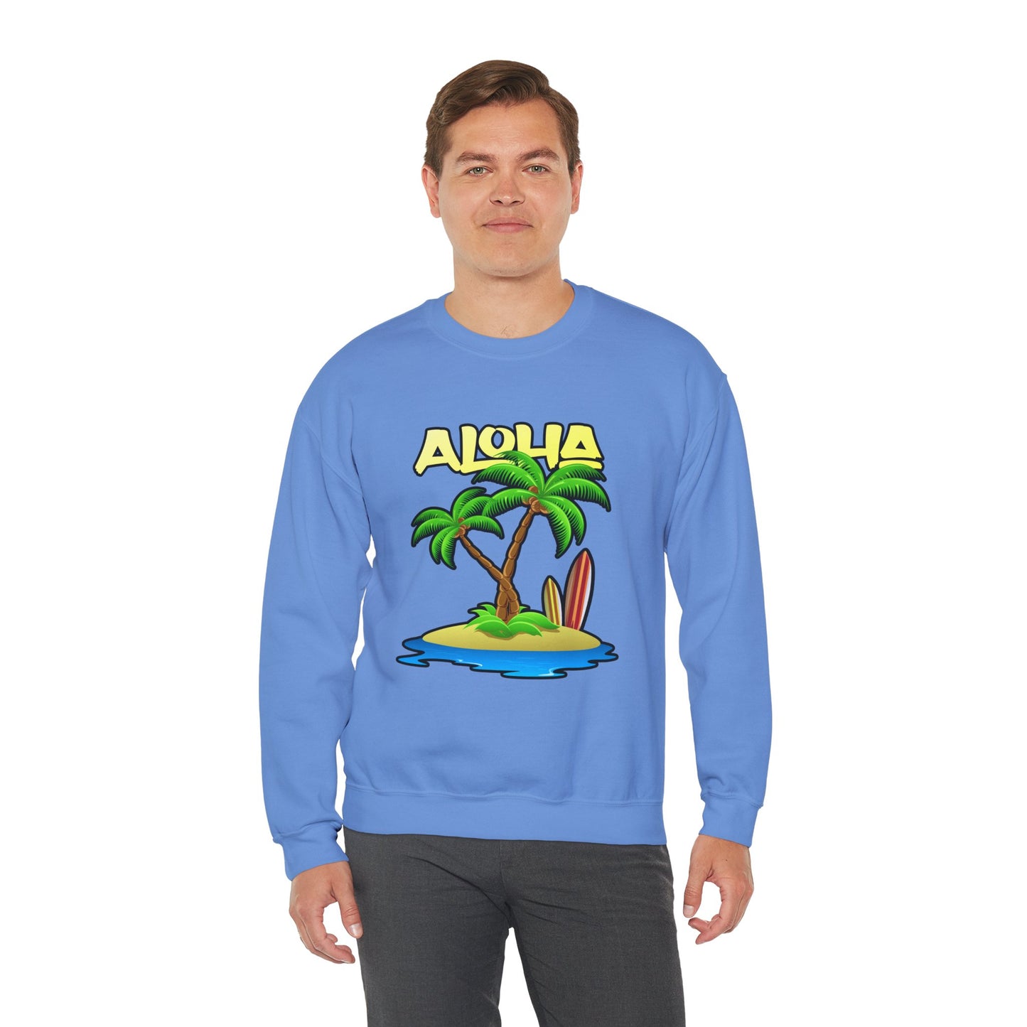 ALOHA | Unisex Heavy Blend™ Crewneck Sweatshirt