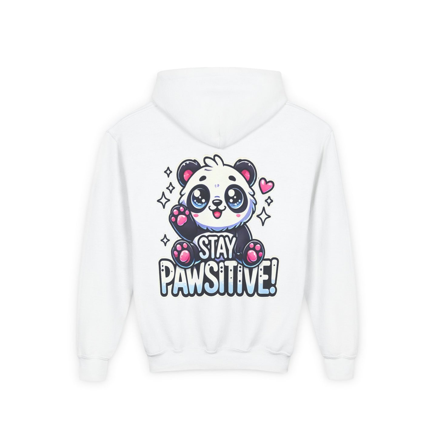 Pawsitive | Youth Heavy Blend Hooded Sweatshirt