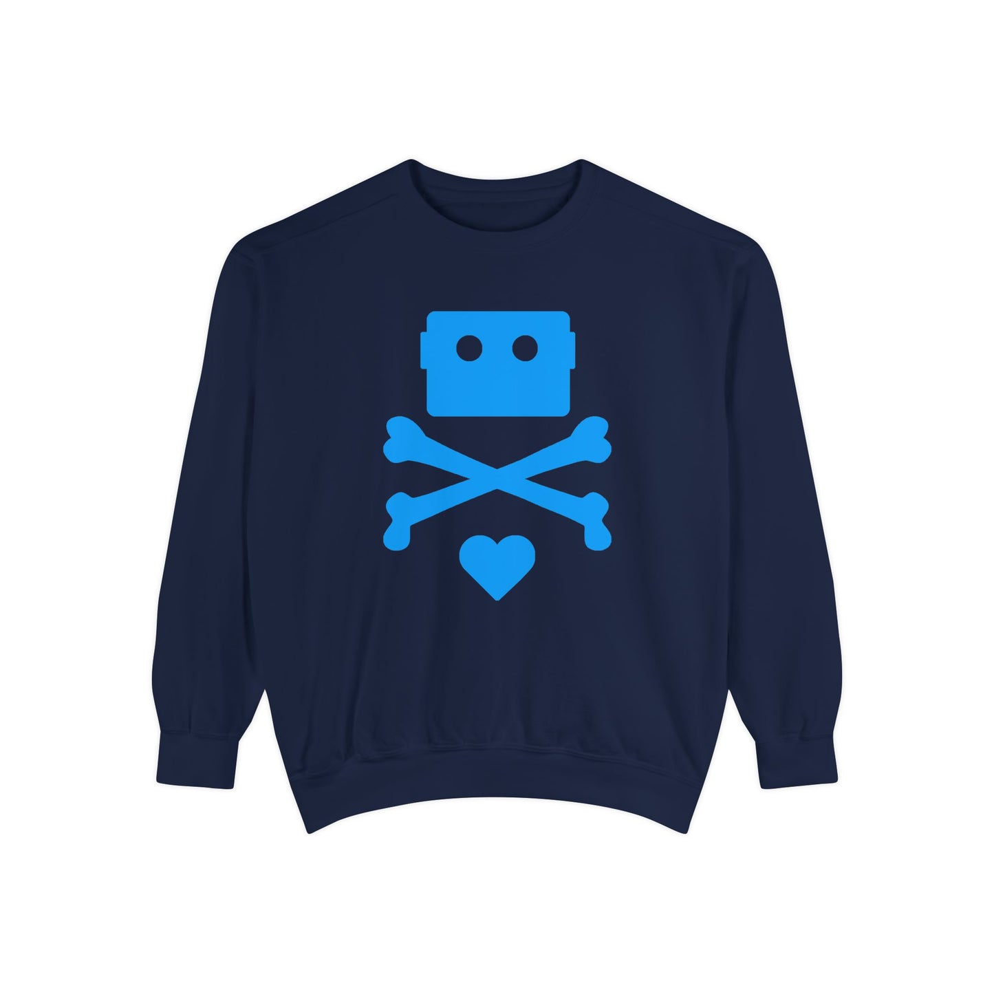 Zima Blue | Garment-Dyed Sweatshirt