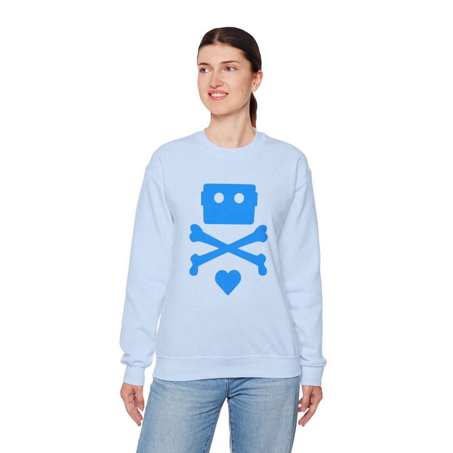 Zima Blue | Unisex Heavy Blend™ Crewneck Sweatshirt