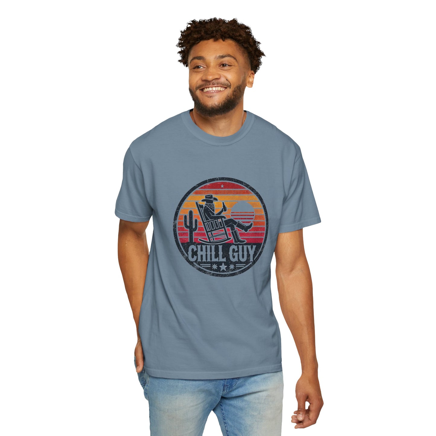 Chill Cowboy | Unisex Garment-Dyed T-shirt