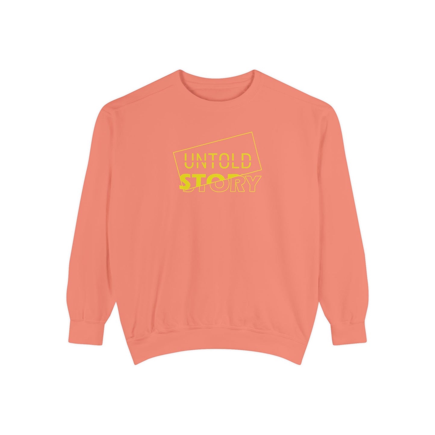 Untold Story_Unisex Garment-Dyed Sweatshirt
