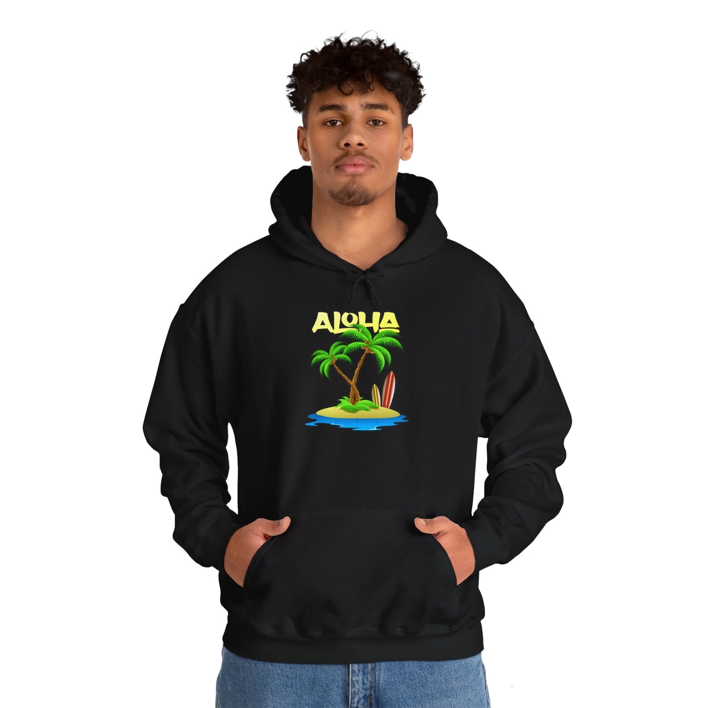 ALOHA | Unisex Heavy Blend™ Hooded Sweatshirt