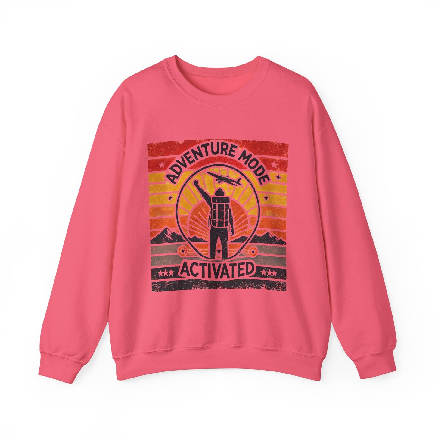 Adventure Mode Activated | Unisex Heavy Blend™ Crewneck Sweatshirt