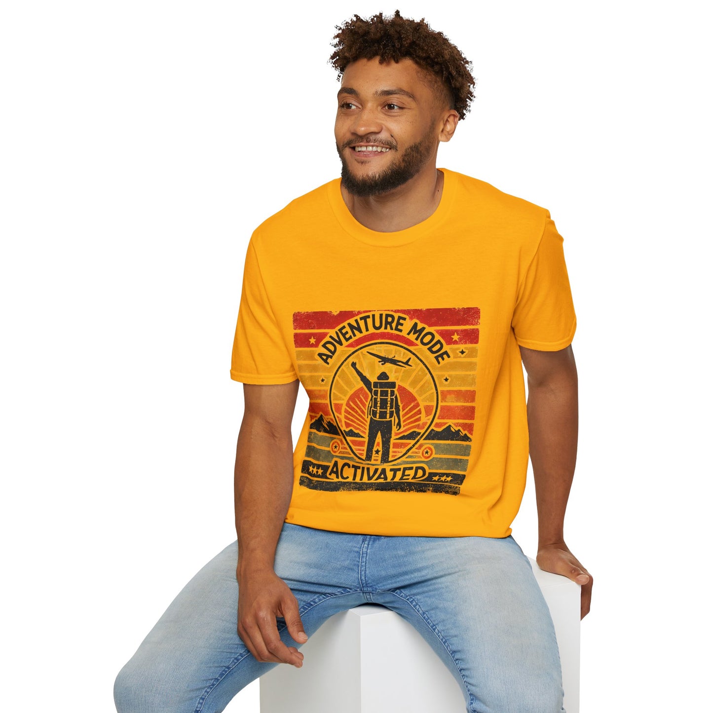 Adventure Mode Activated | Unisex Softstyle T-Shirt