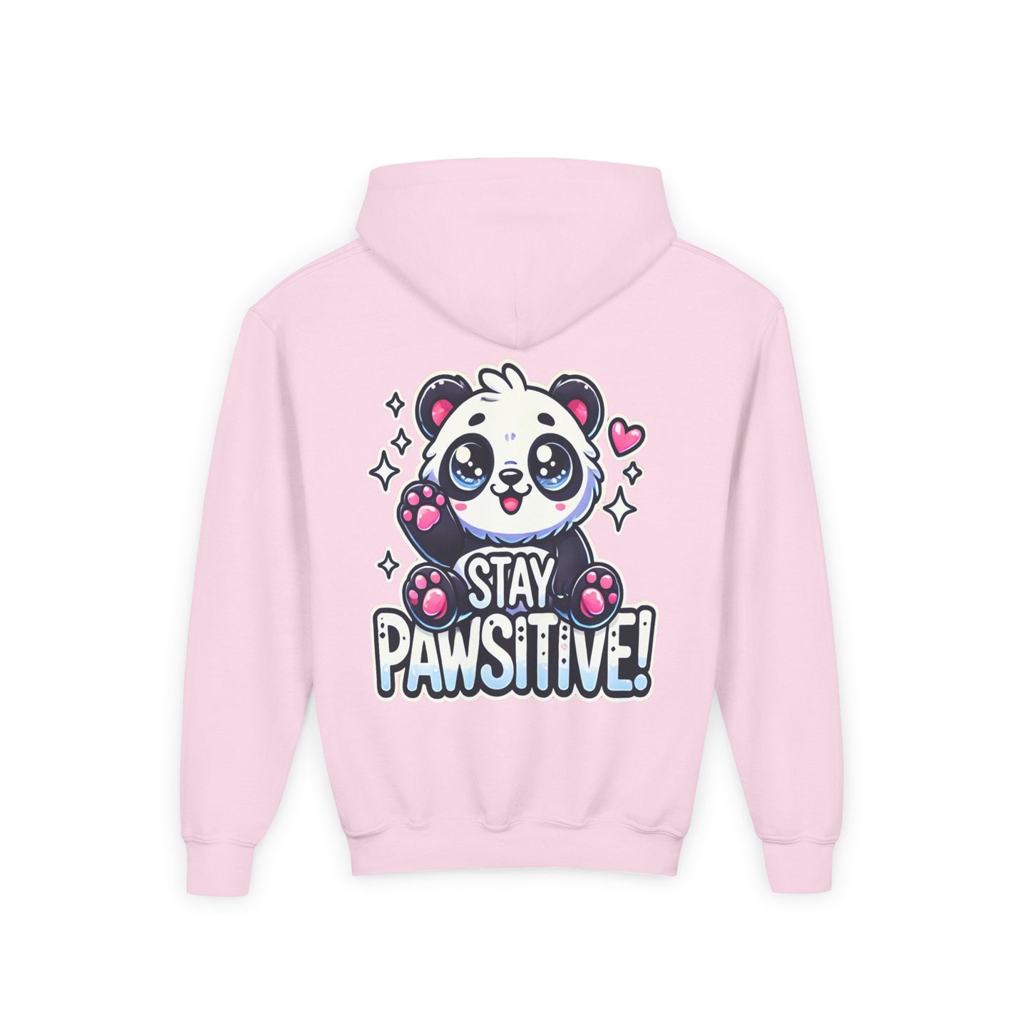 Pawsitive | Youth Heavy Blend Hooded Sweatshirt