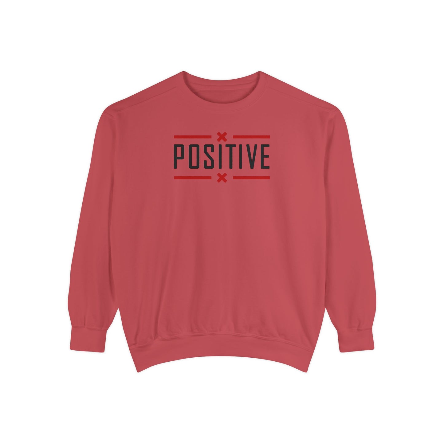 Positive_Unisex Garment-Dyed Sweatshirt