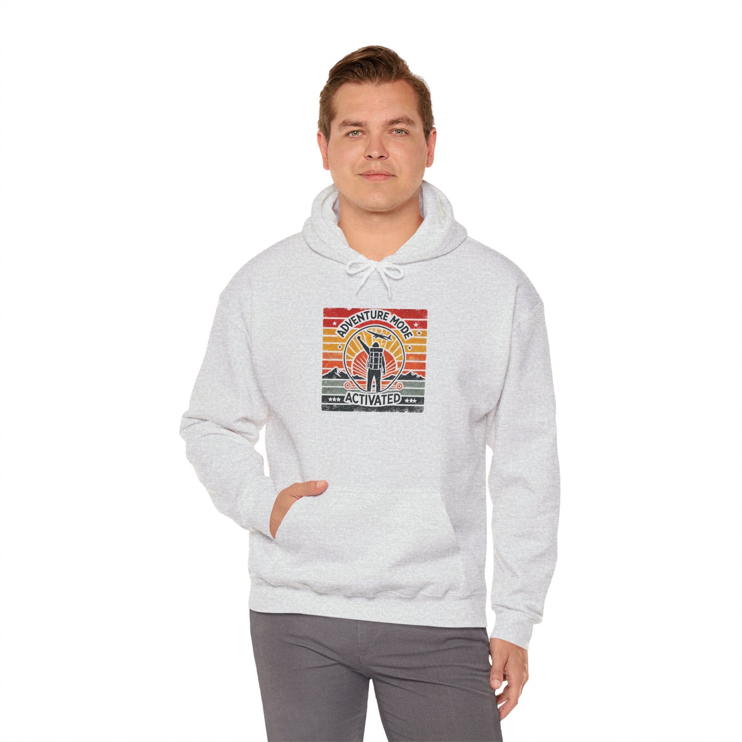 Adventure Mode Activated | Unisex Heavy Blend™ Hooded Sweatshirt