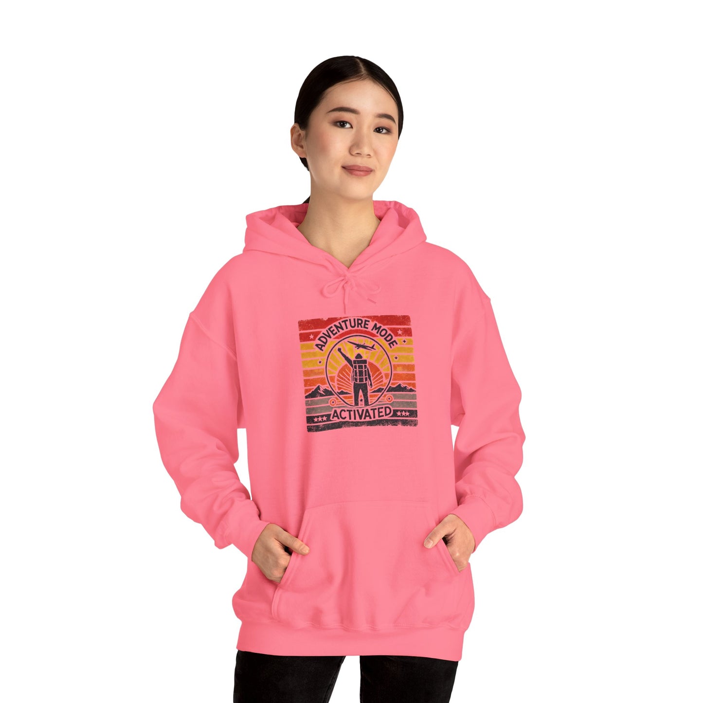 Adventure Mode Activated | Unisex Heavy Blend™ Hooded Sweatshirt