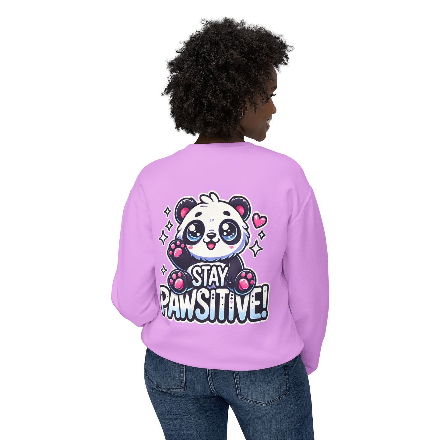Pawsitive | Unisex Lightweight Crewneck Sweatshirt