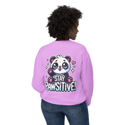 Pawsitive | Unisex Lightweight Crewneck Sweatshirt