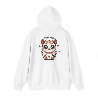 Feline Fine | Unisex Heavy Blend™ Hooded Sweatshirt