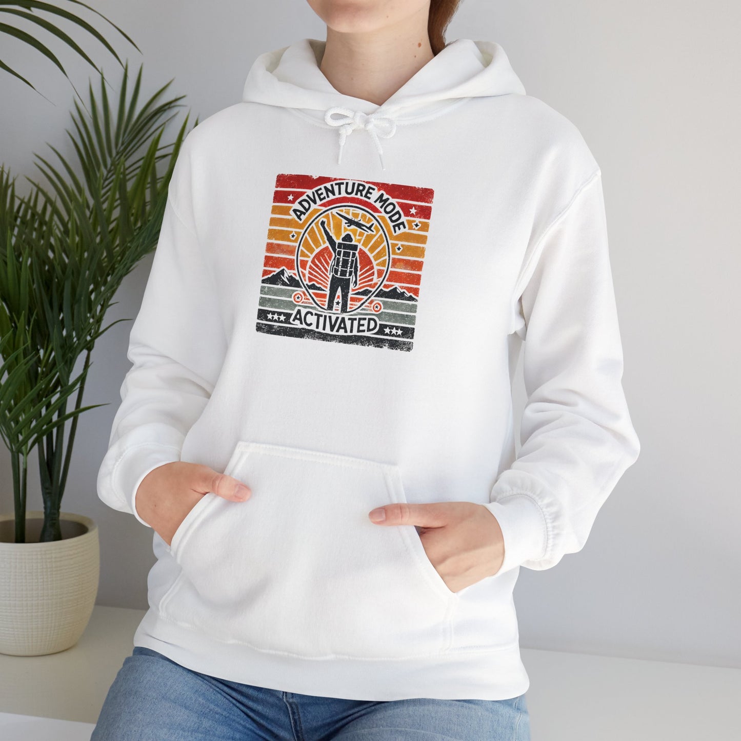 Adventure Mode Activated | Unisex Heavy Blend™ Hooded Sweatshirt