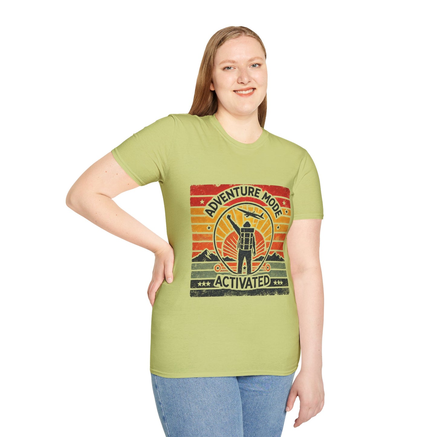Adventure Mode Activated | Unisex Softstyle T-Shirt