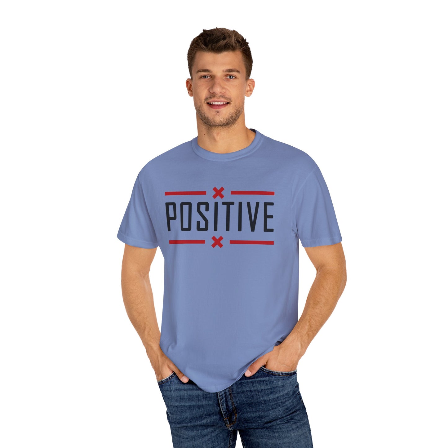 Positive_Unisex Garment-Dyed T-shirt