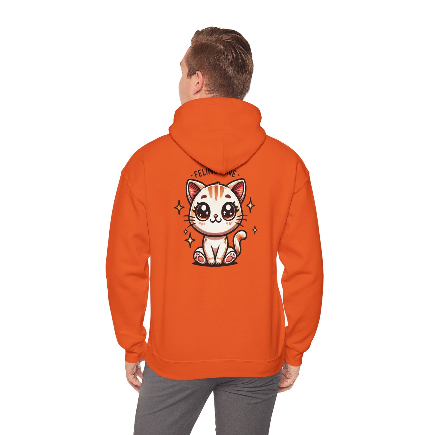 Feline Fine | Unisex Heavy Blend™ Hooded Sweatshirt