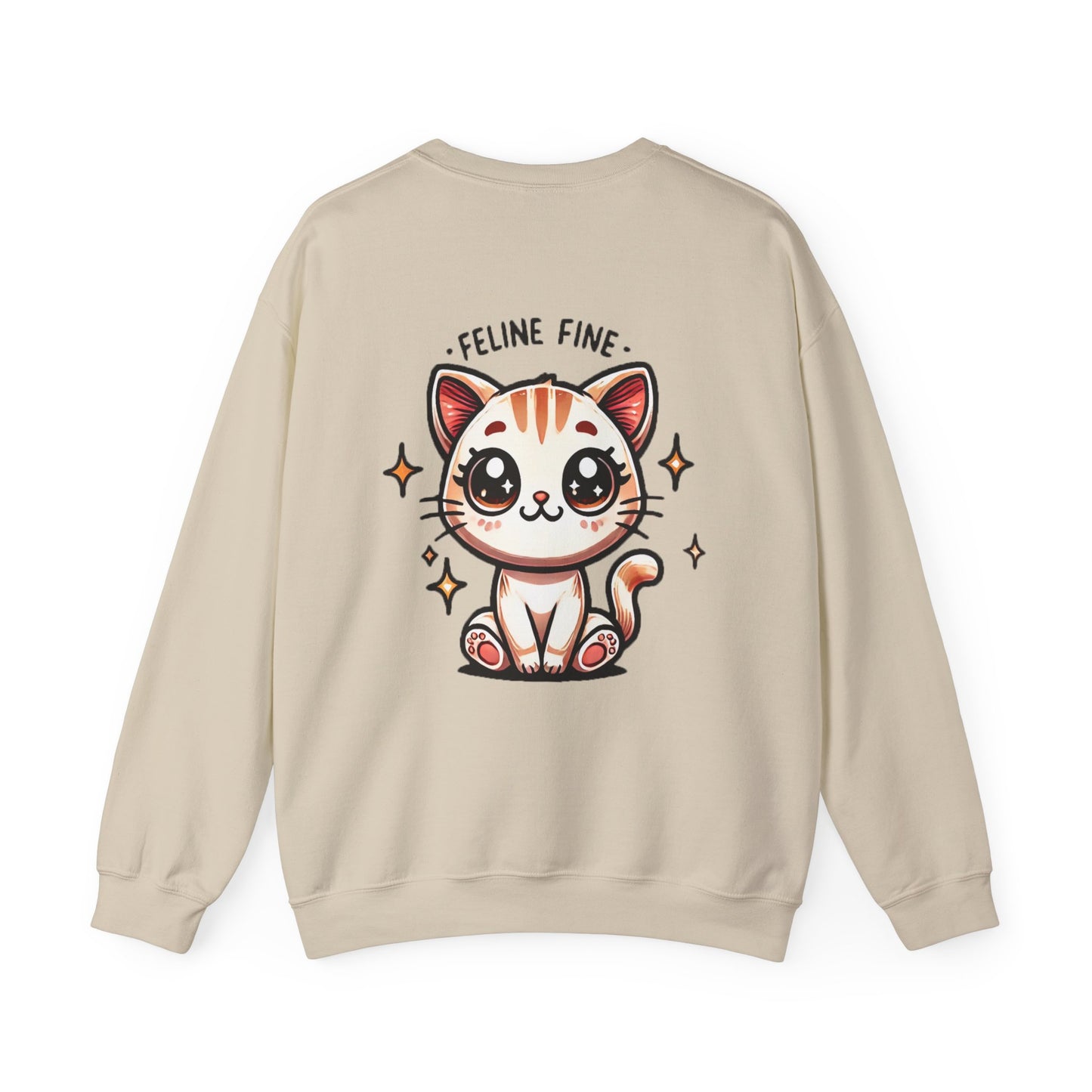 Feline Fine | Unisex Heavy Blend™ Crewneck Sweatshirt