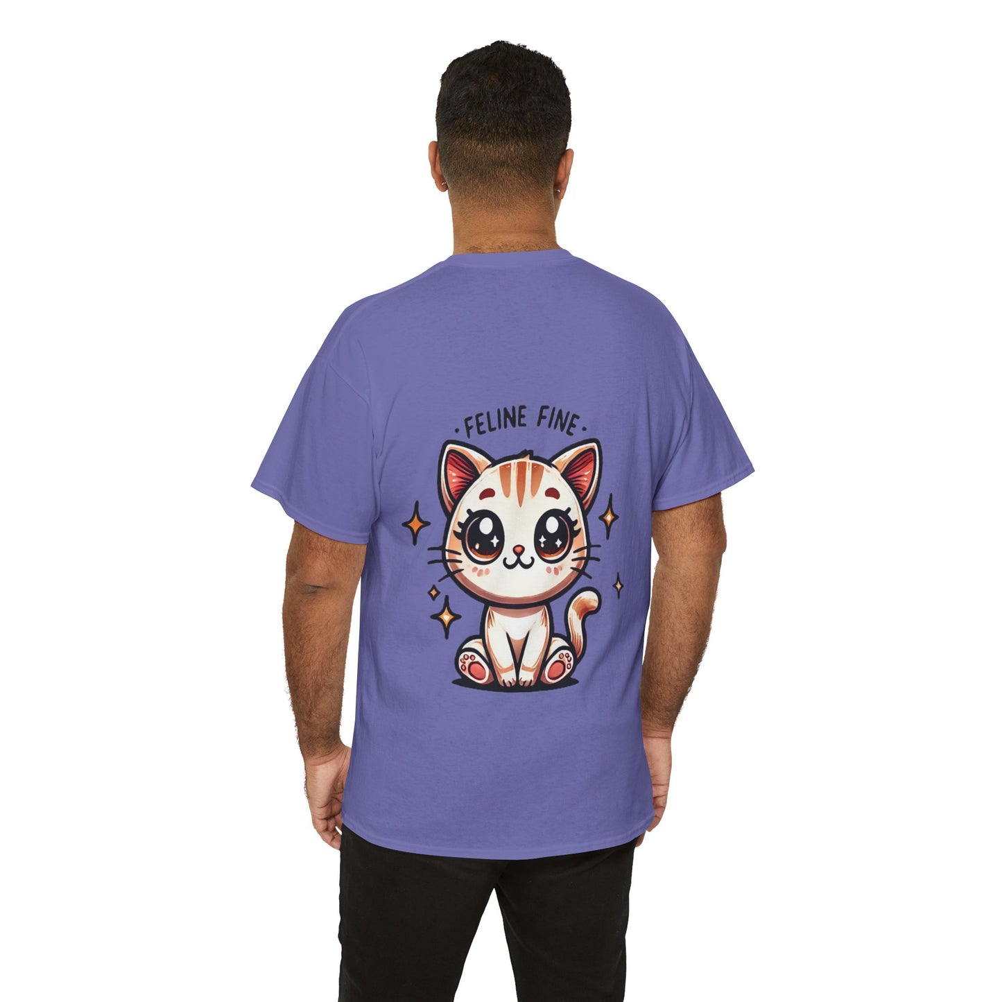 Feline Fine | Unisex Heavy Cotton Tee