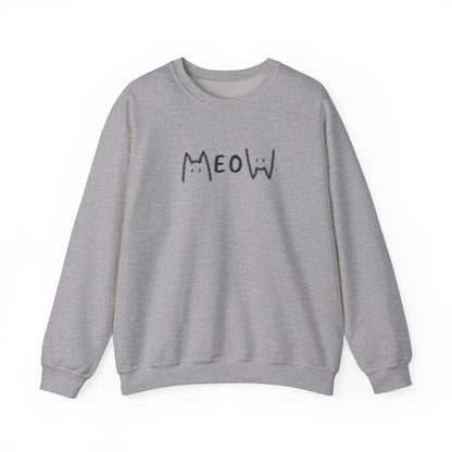 Meow_Unisex Heavy Blend™ Crewneck Sweatshirt