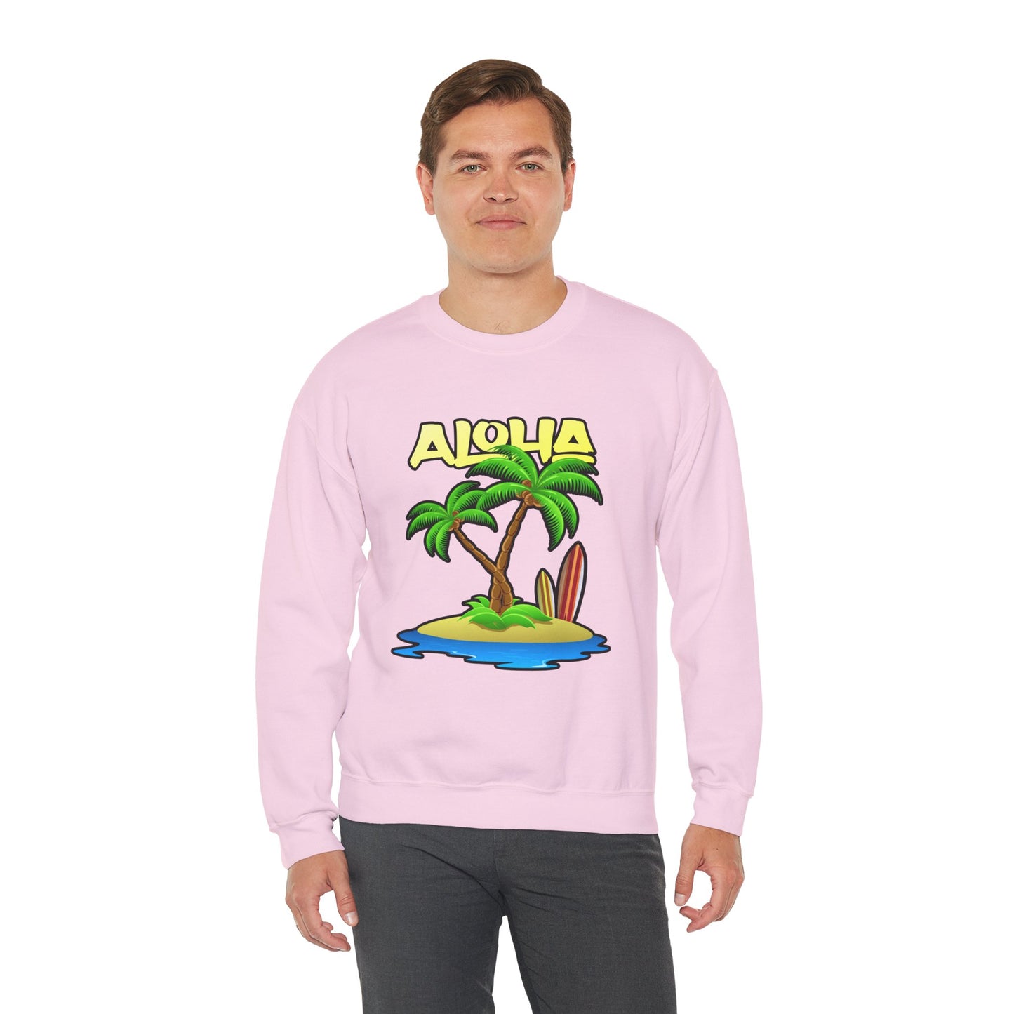 ALOHA | Unisex Heavy Blend™ Crewneck Sweatshirt