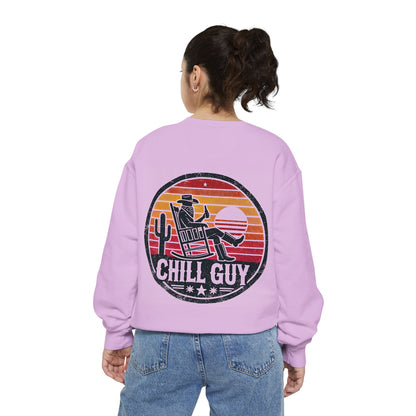 Chill Cowboy | Unisex Garment-Dyed Sweatshirt