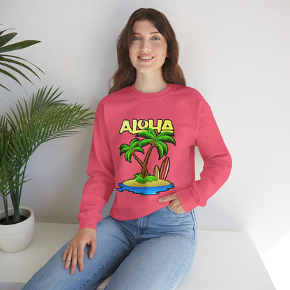ALOHA | Unisex Heavy Blend™ Crewneck Sweatshirt