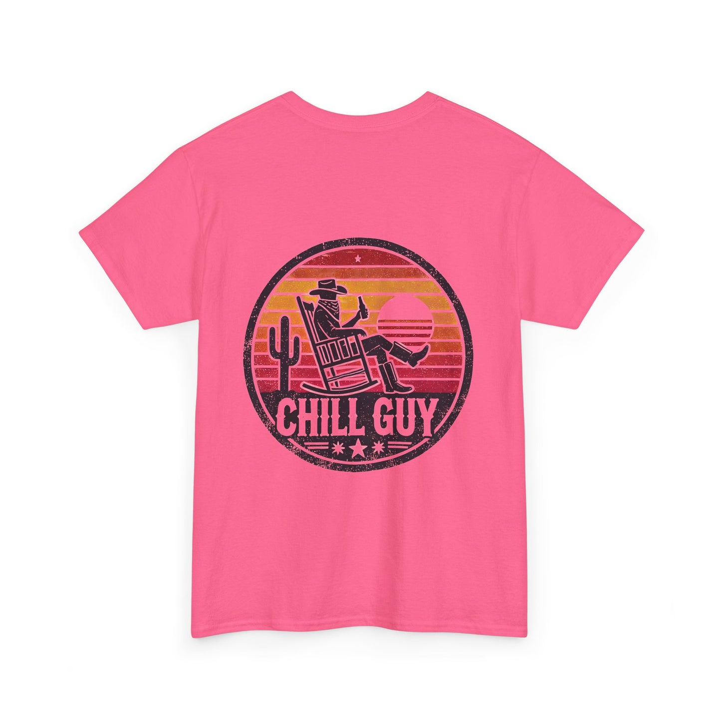 Chill Cowboy | Unisex Heavy Cotton Tee