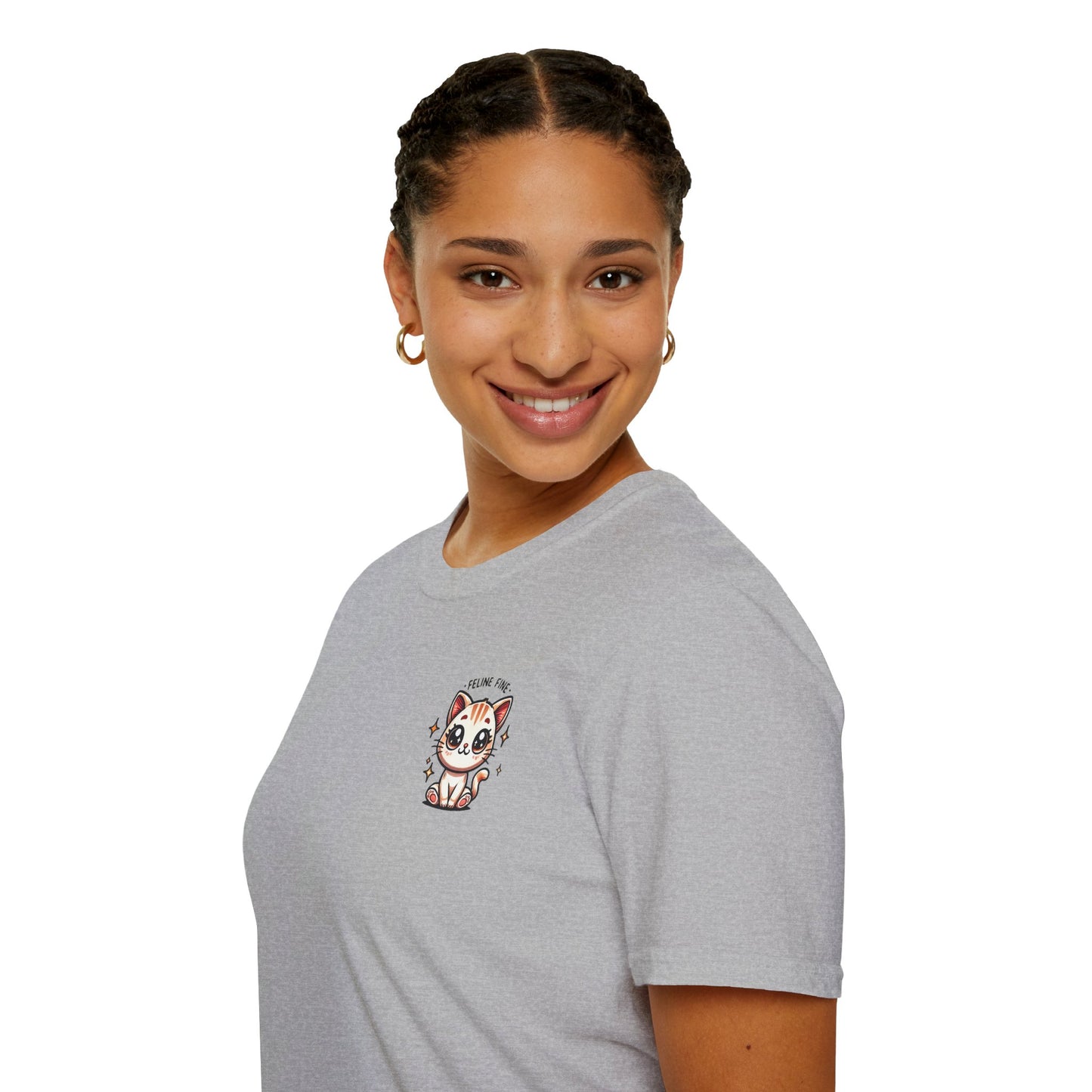 Feline Fine | Unisex Softstyle T-Shirt