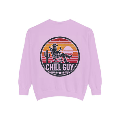Chill Cowboy | Unisex Garment-Dyed Sweatshirt