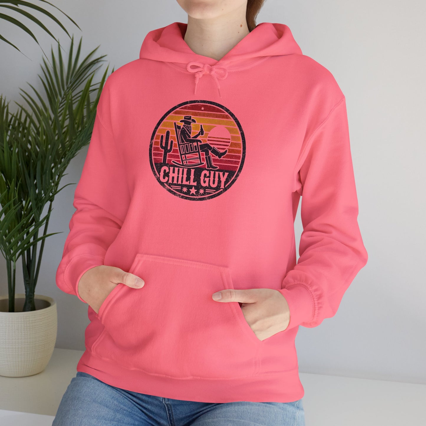 Chill Cowboy | Unisex Heavy Blend™ Hooded Sweatshirt