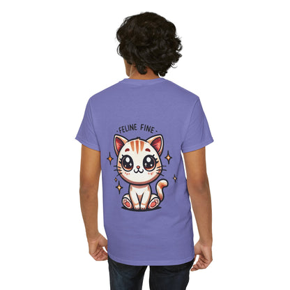 Feline Fine | Unisex Heavy Cotton Tee