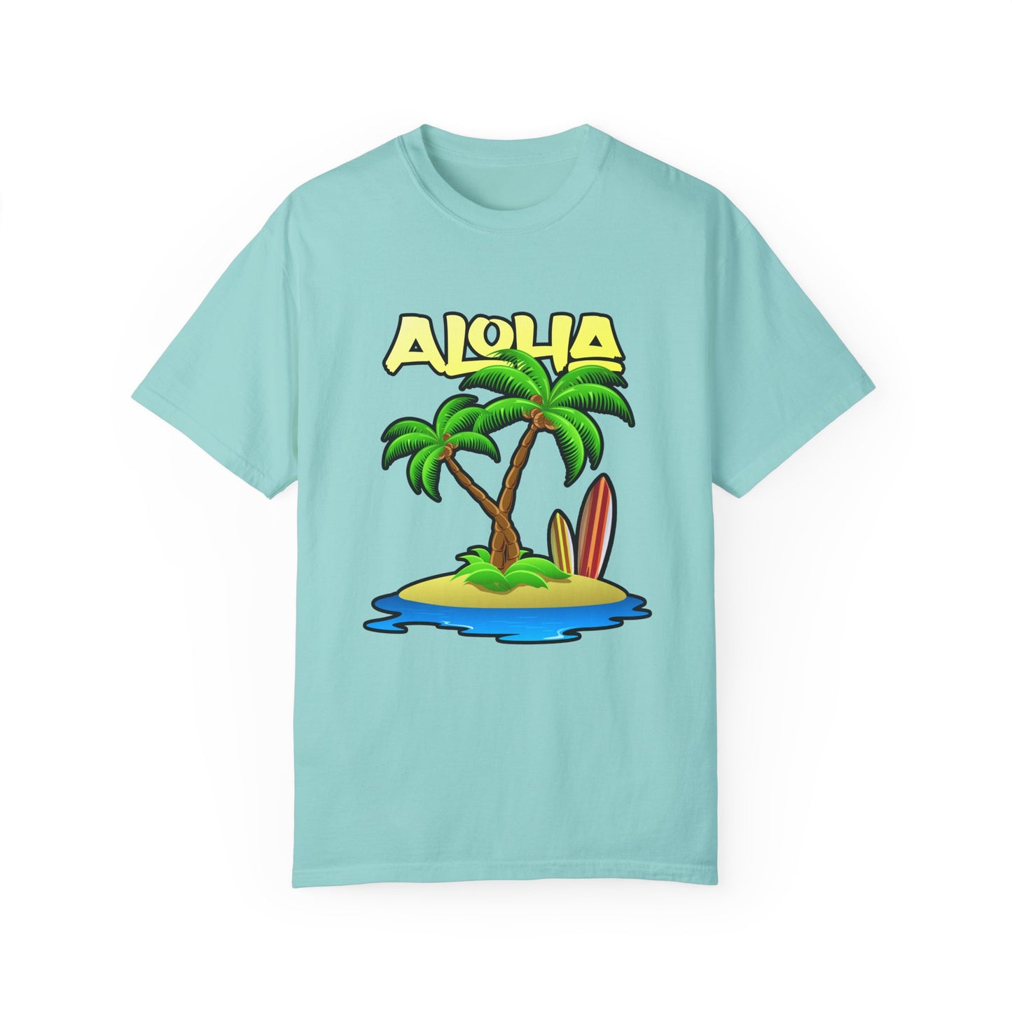 ALOHA | Unisex Garment-Dyed T-shirt