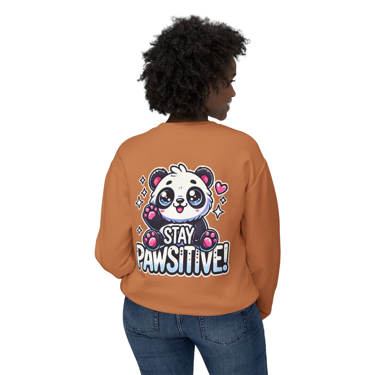 Pawsitive | Unisex Lightweight Crewneck Sweatshirt