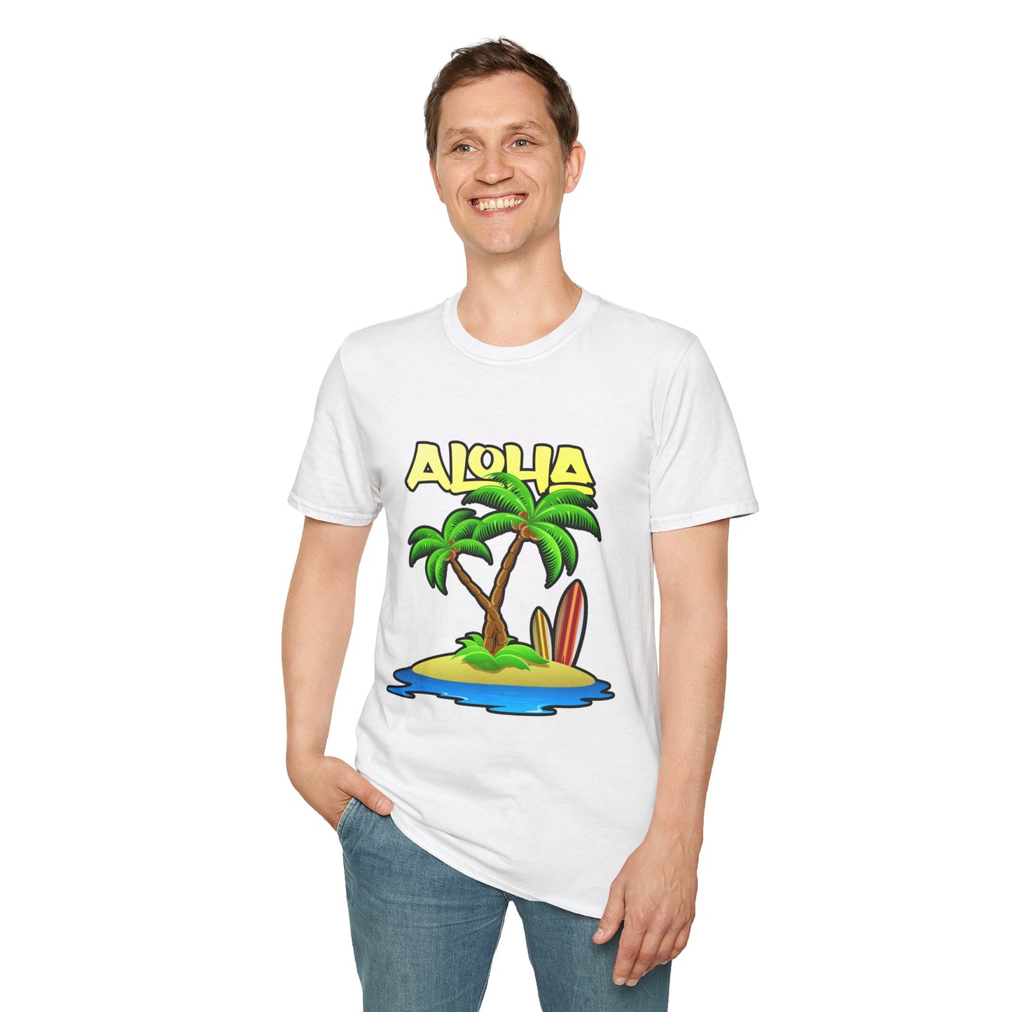 ALOHA | Unisex Softstyle T-Shirt