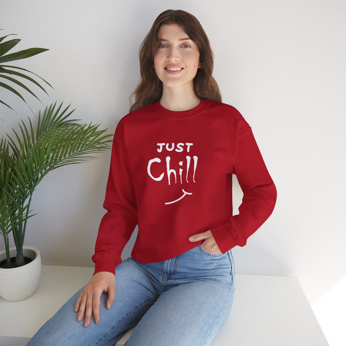 Just Chill | Unisex Heavy Blend™ Crewneck Sweatshirt