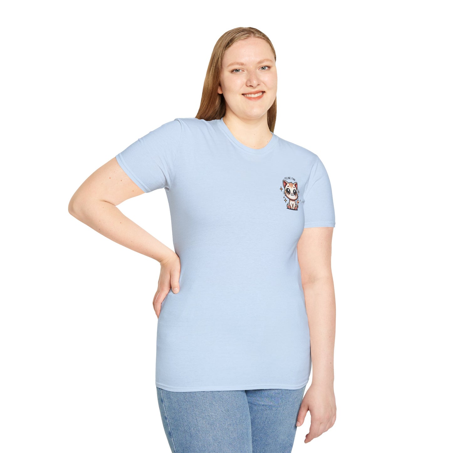 Feline Fine | Unisex Softstyle T-Shirt