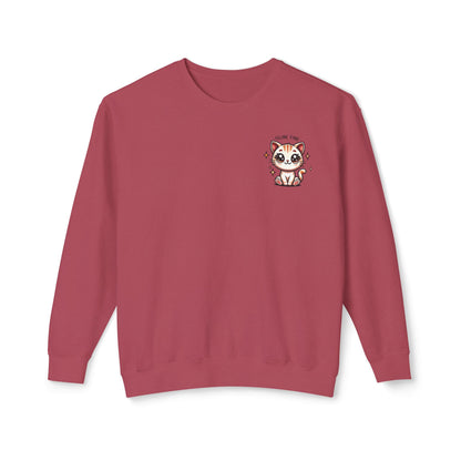 Feline Fine | Unisex Lightweight Crewneck Sweatshirt