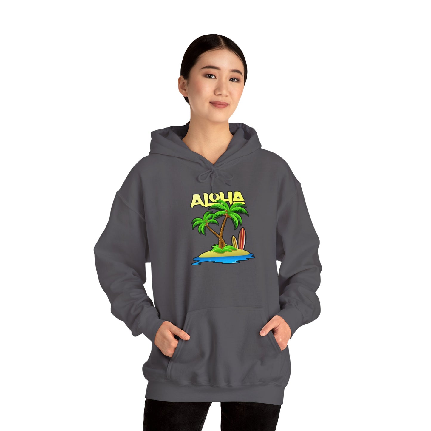 ALOHA | Unisex Heavy Blend™ Hooded Sweatshirt